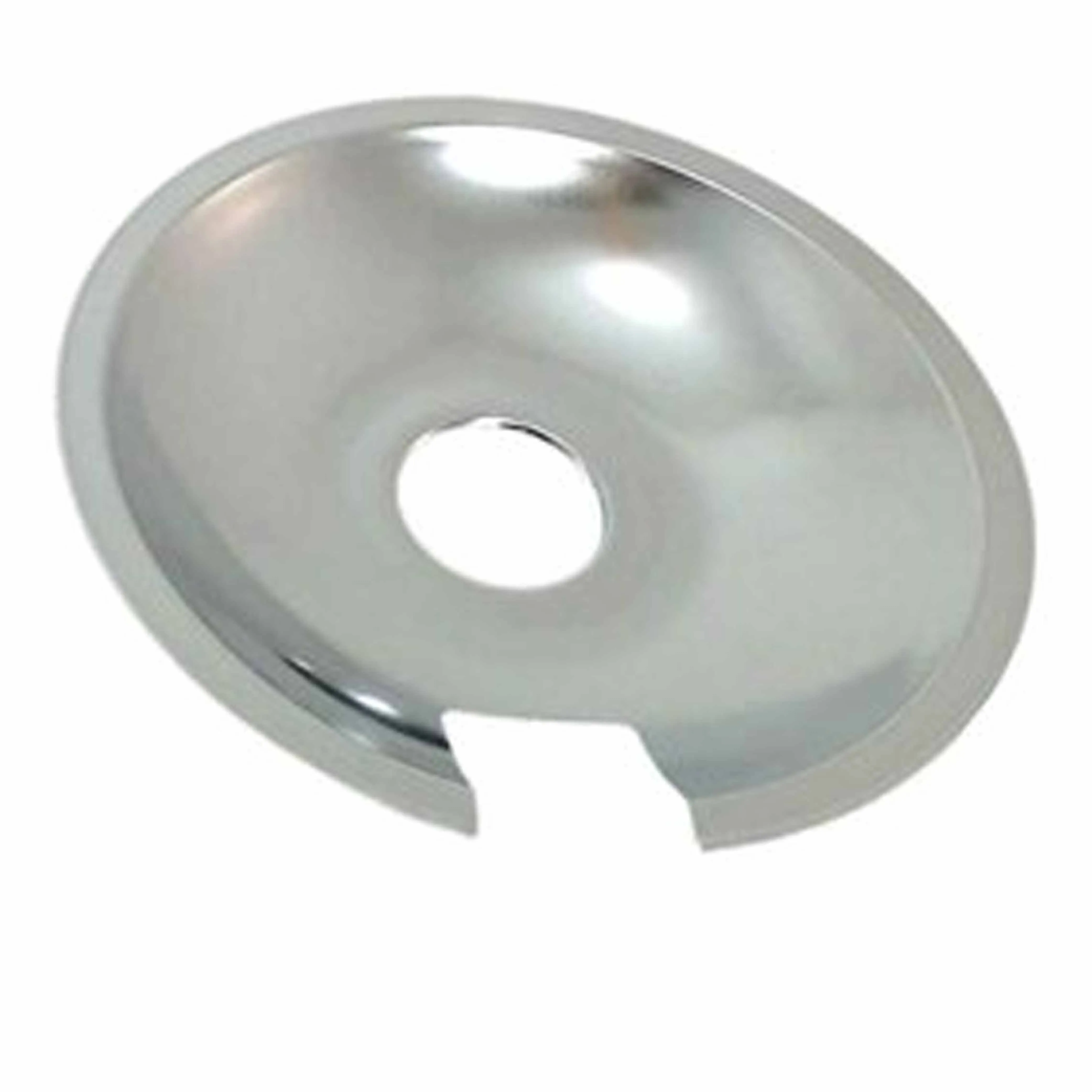 4 Pc Drip Pans Reflector Bowl Set 8" Burner Gas Stove Range Chrome Heavy Duty