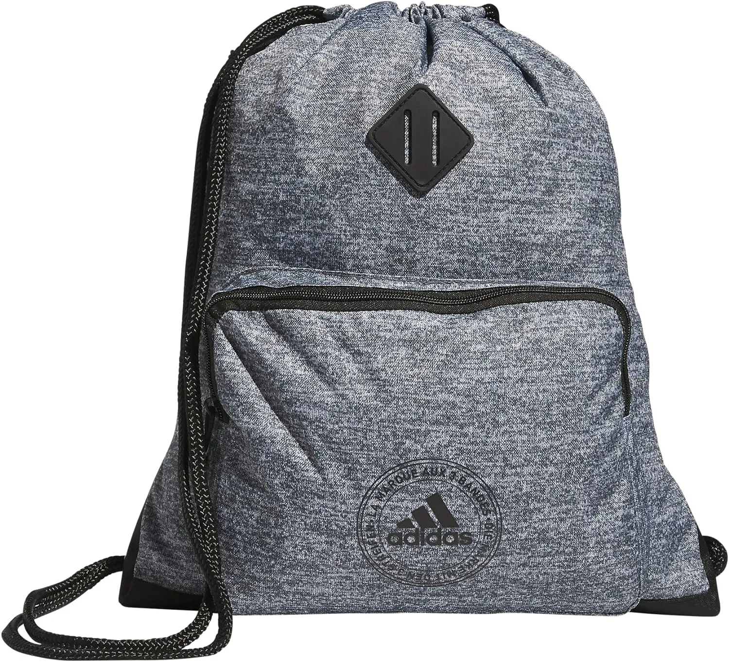 adidas Classic 3S 2.0 Sackpack, Jersey Onix Grey/Black, One Size