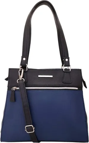 Appalling Women's Handbag Blue Multi Pocket Designer Satchel