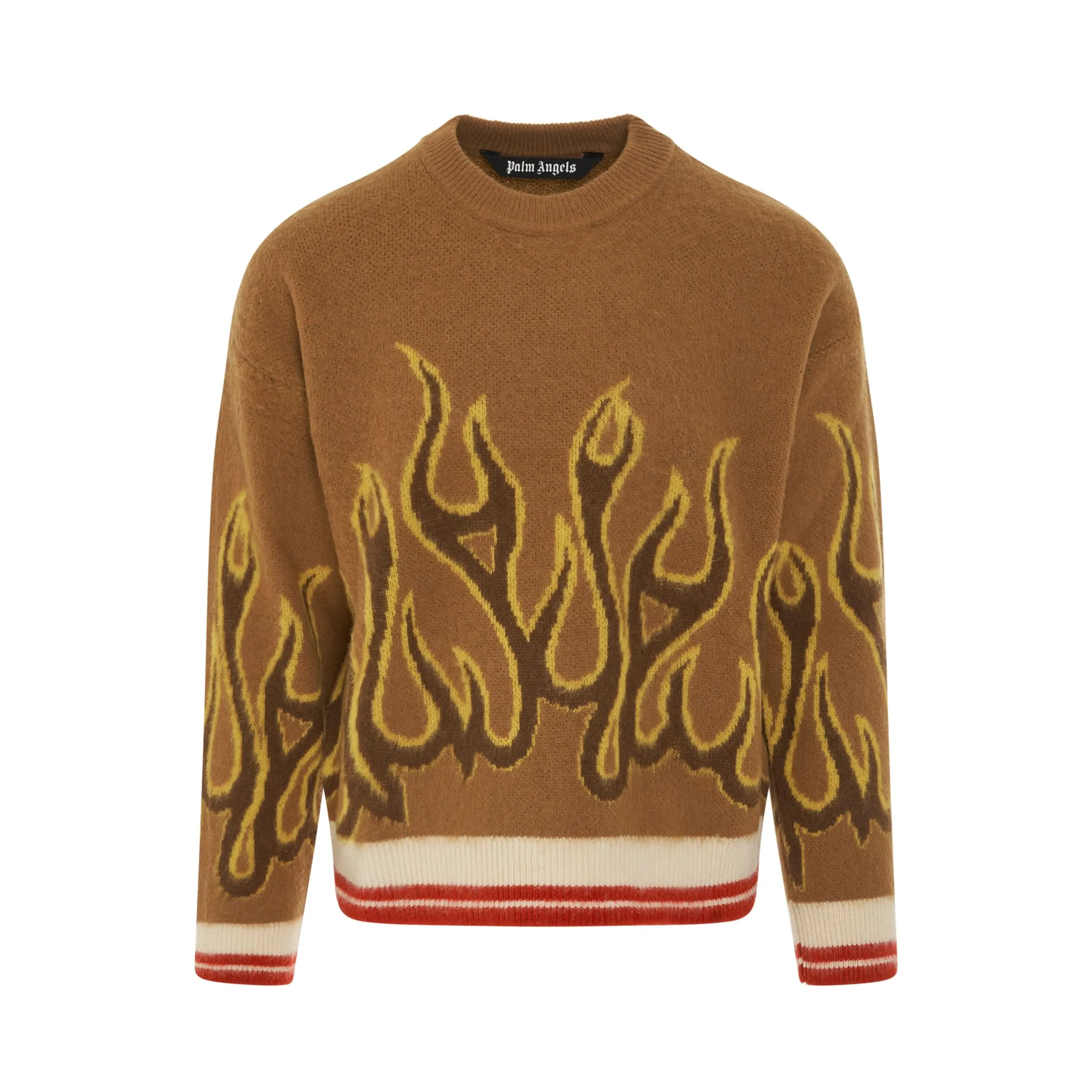 Burning Knit Sweater in Nuts/Yellow