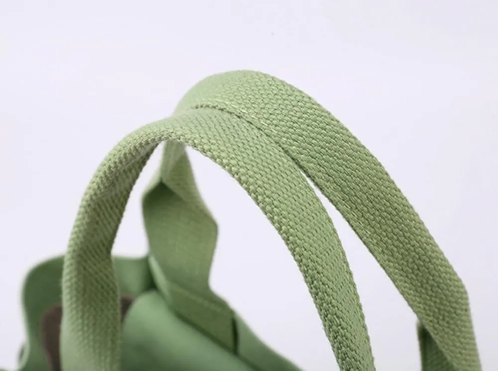 Canvas Tote Bags for Women Multi-Pocket Handbag Hobo Shoulder Purse with Zipper