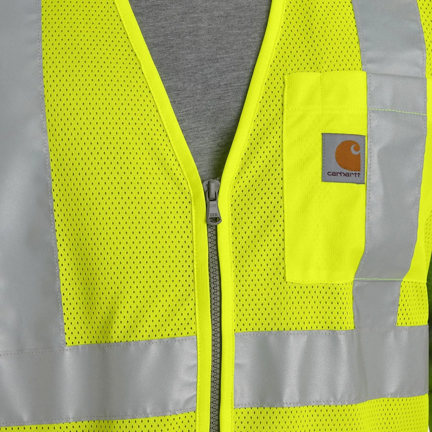 Carhartt Men's 106171 High-Visibility Mesh Multi-Pocket Class 2 Vest