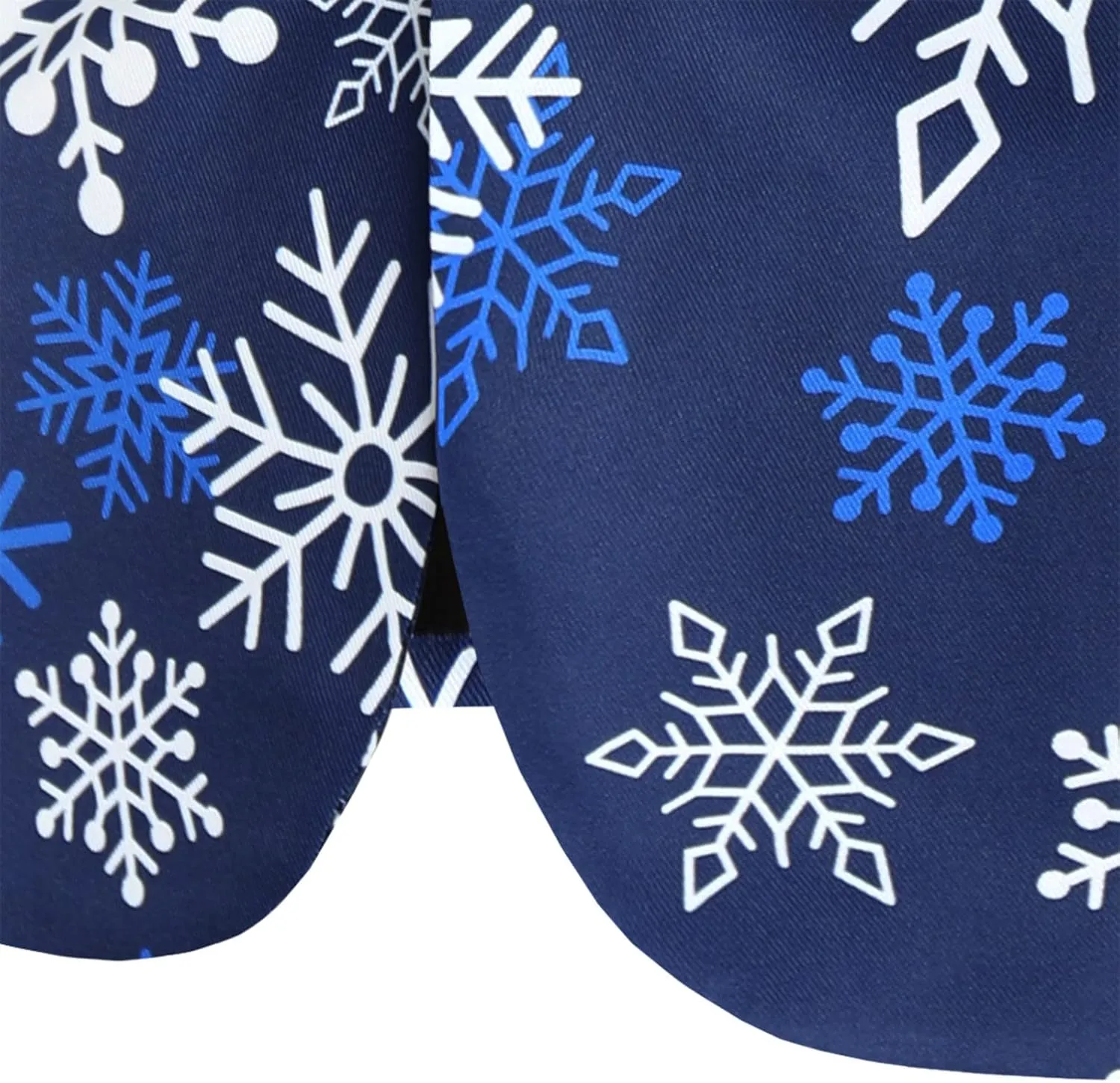 Christmas Suit for Men 2 Piece Ugly Xmas Santa Snowflake Print Funny Blazer Jacket Suits Party Festive Outfits Set