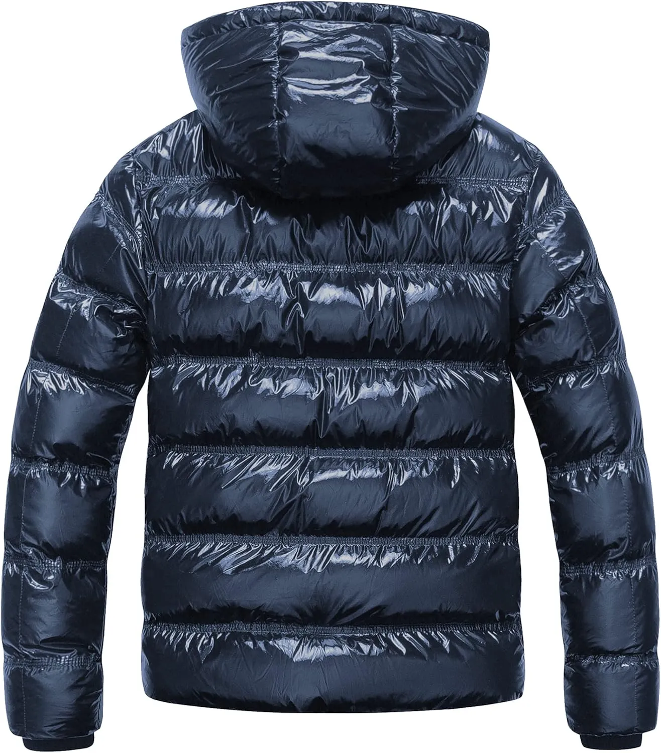 CREATMO US Men's Puffer Jacket Waterproof Winter Parka jacket Warm Thicken Ski Coat