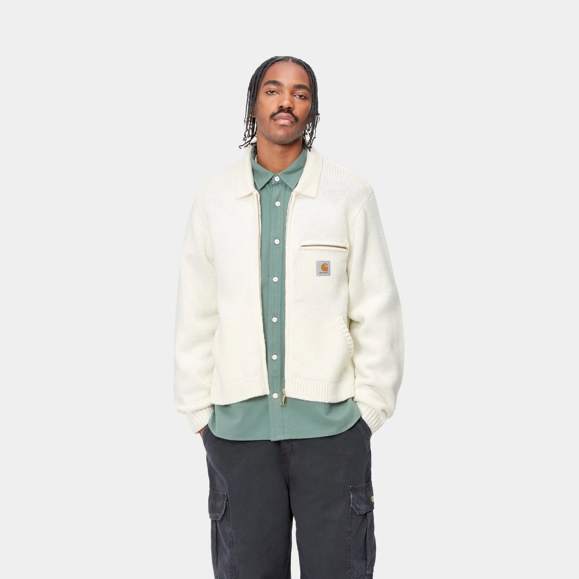 Detroit Knit Jacket | Cannoli Cream