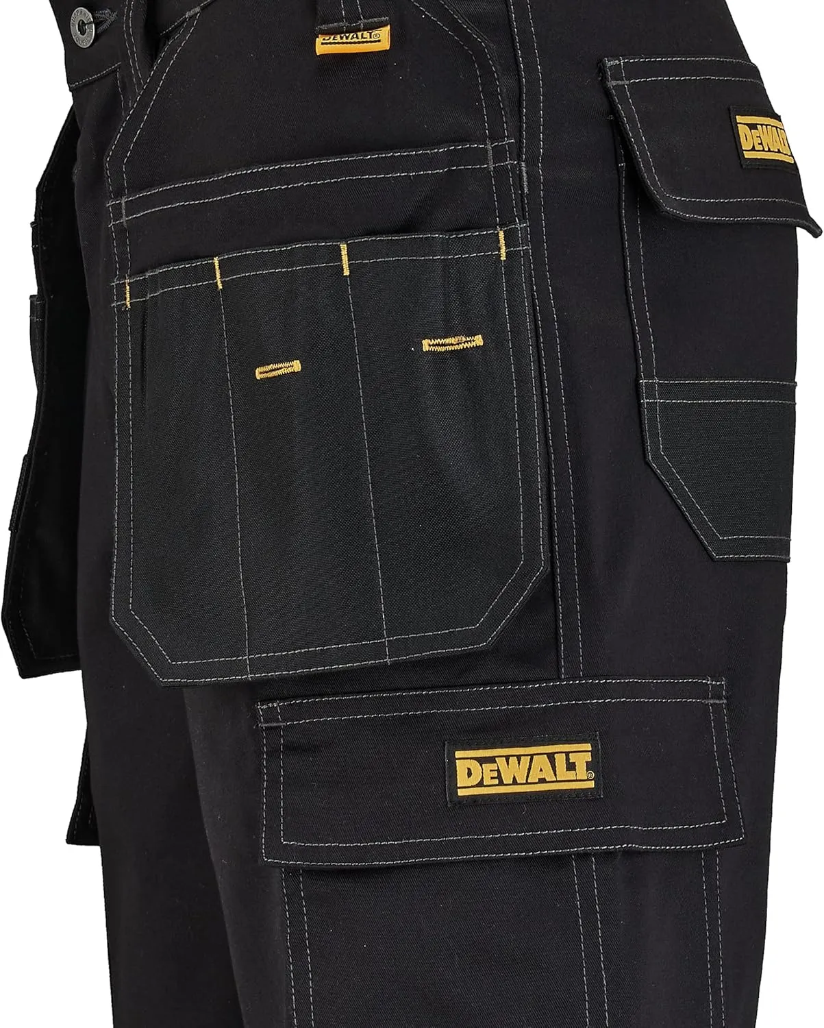 DEWALT Protradesman Men's Poly Cotton, Stretch, Multi Pocket Work Shorts