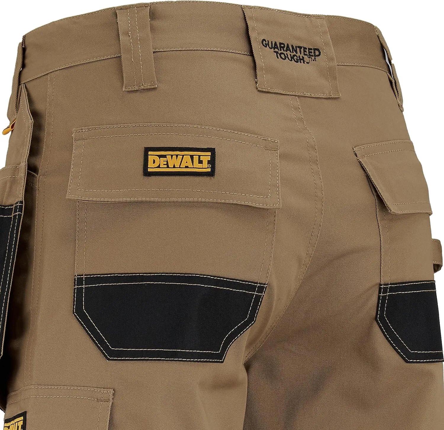 DEWALT Protradesman Men's Poly Cotton, Stretch, Multi Pocket Work Shorts