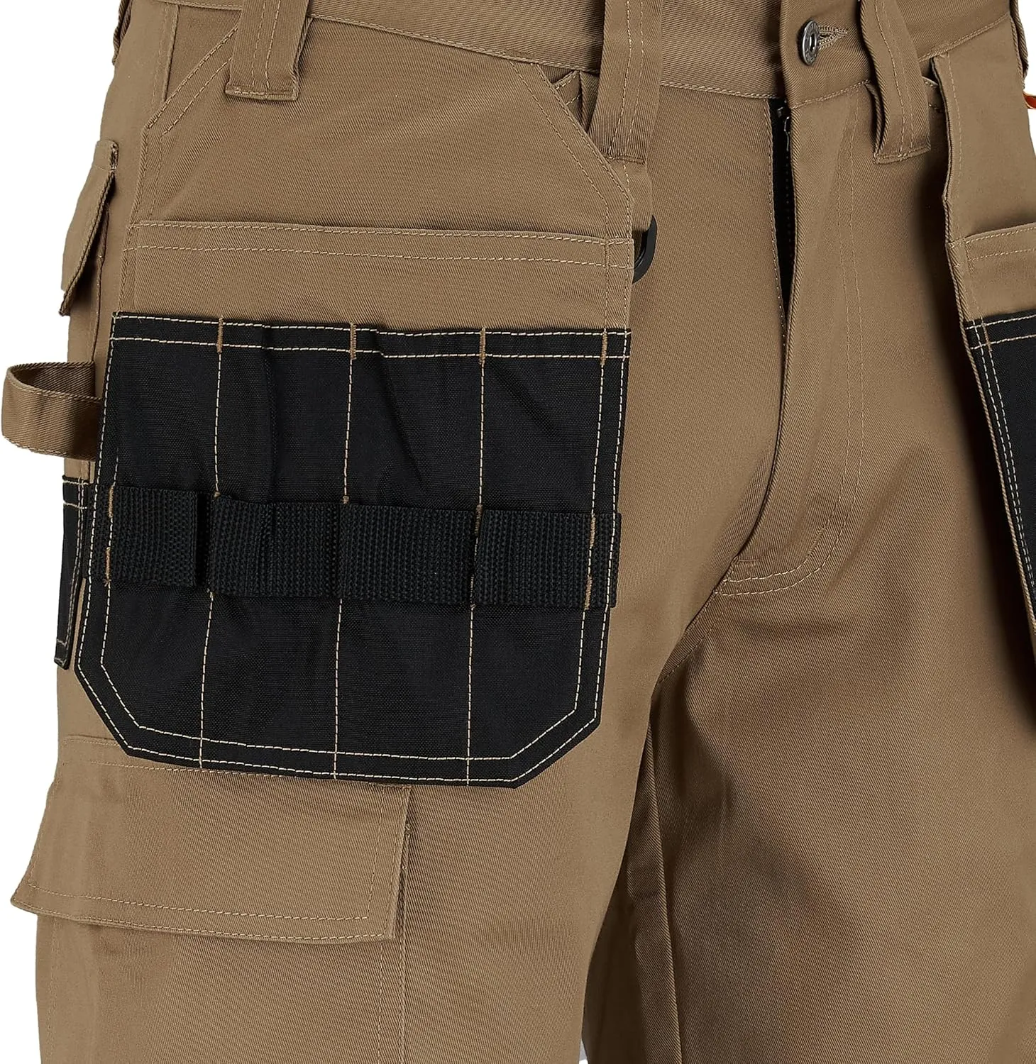 DEWALT Protradesman Men's Poly Cotton, Stretch, Multi Pocket Work Shorts