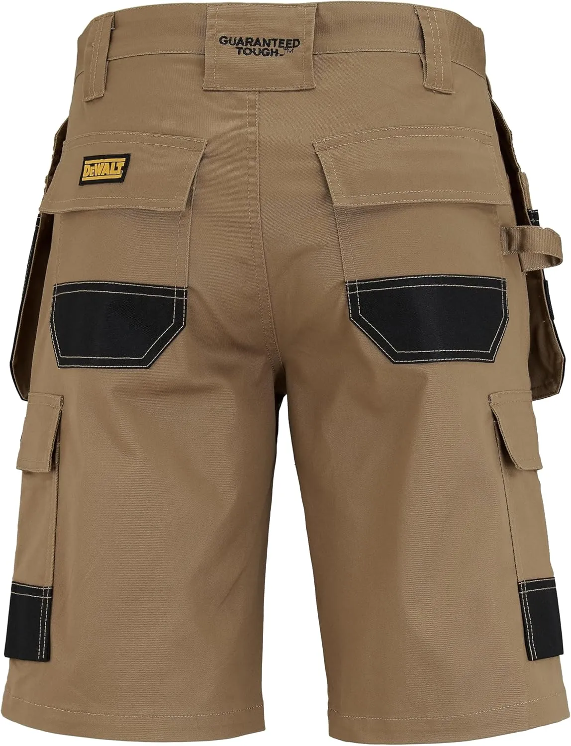 DEWALT Protradesman Men's Poly Cotton, Stretch, Multi Pocket Work Shorts