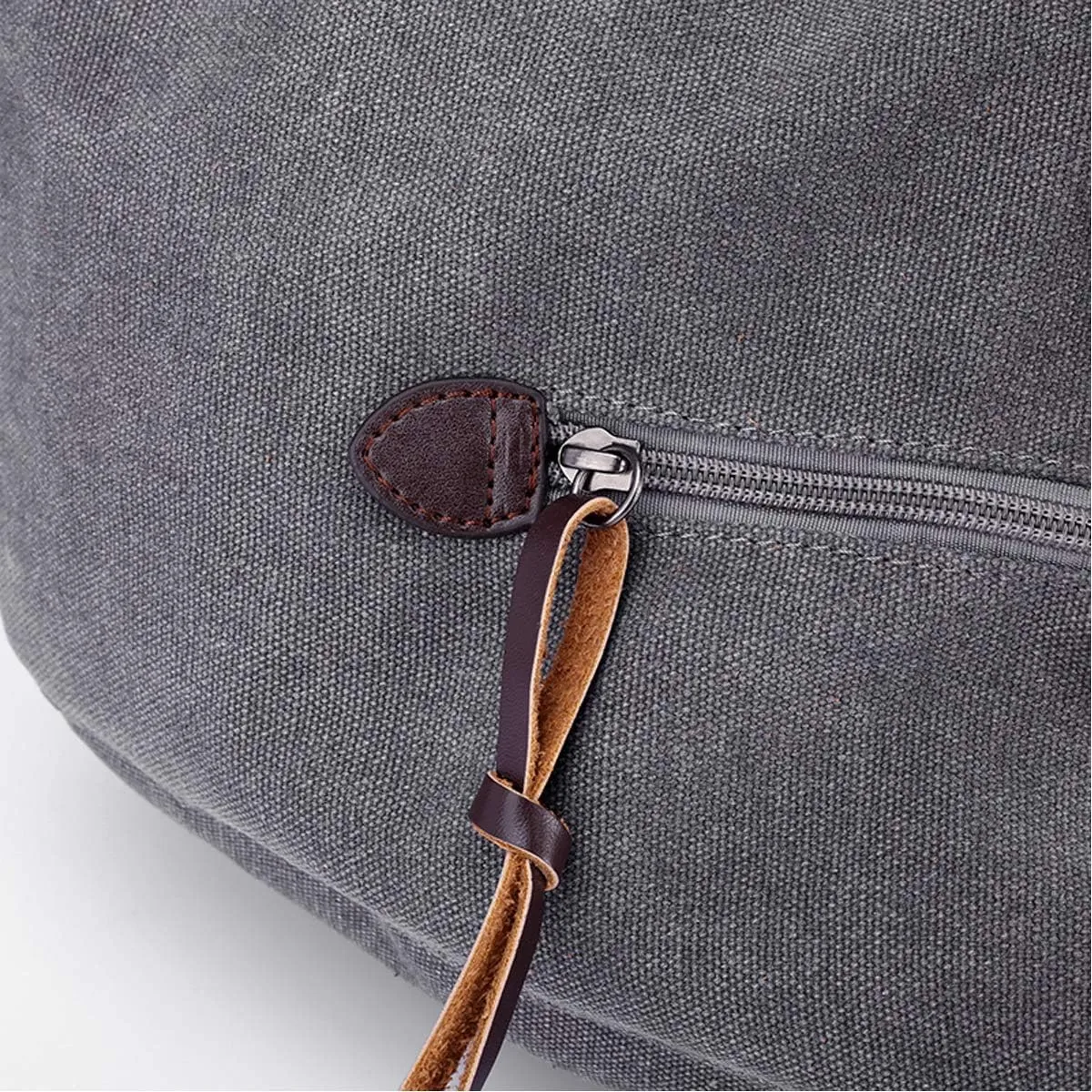 DOURR Women's Multi-pocket Shoulder Bag Fashion Cotton Canvas Handbag Tote Purse