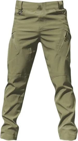 Dudubaby Plus Size Dress Pants for Mens Cargo Pants for Men City Special Service Pants Fan Ix7 Multi Pocket Overalls