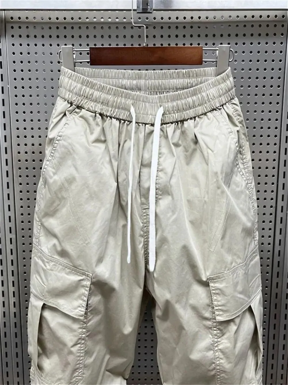 Dvbfufv Man Cargo Pants Men Multipockets Joggers Man Multi Pocket Trousers Men Harajuku Oversize Harem Pants