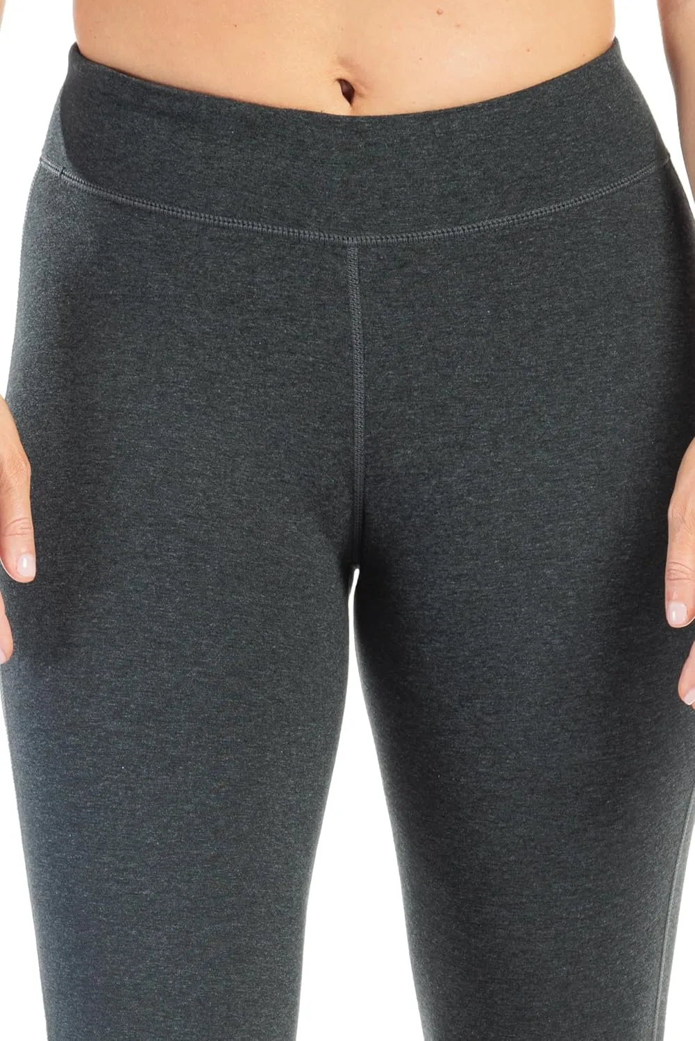 Fishers Finery Women's Ecofabric Classic Athletic Yoga Ankle Length Legging
