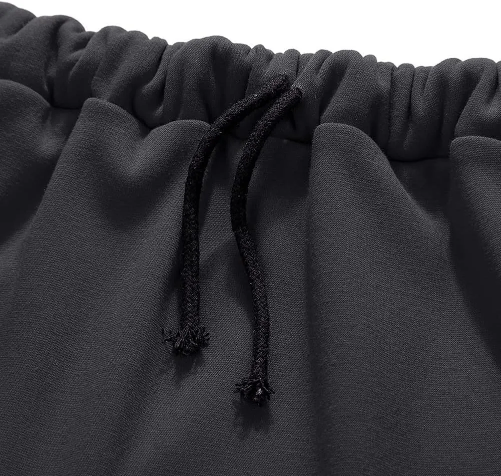 Fleece Lined Long Skirts for Women Casual Warm Elastic Waist Winter Maxi Aline Skirts