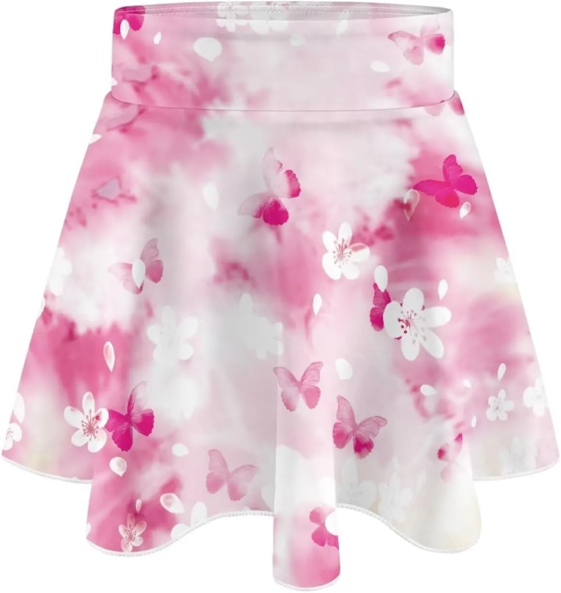 Girls' 2-in-1 Athletic Skirts for Tennis Running Dance Golf with Inner Shorts Pockets