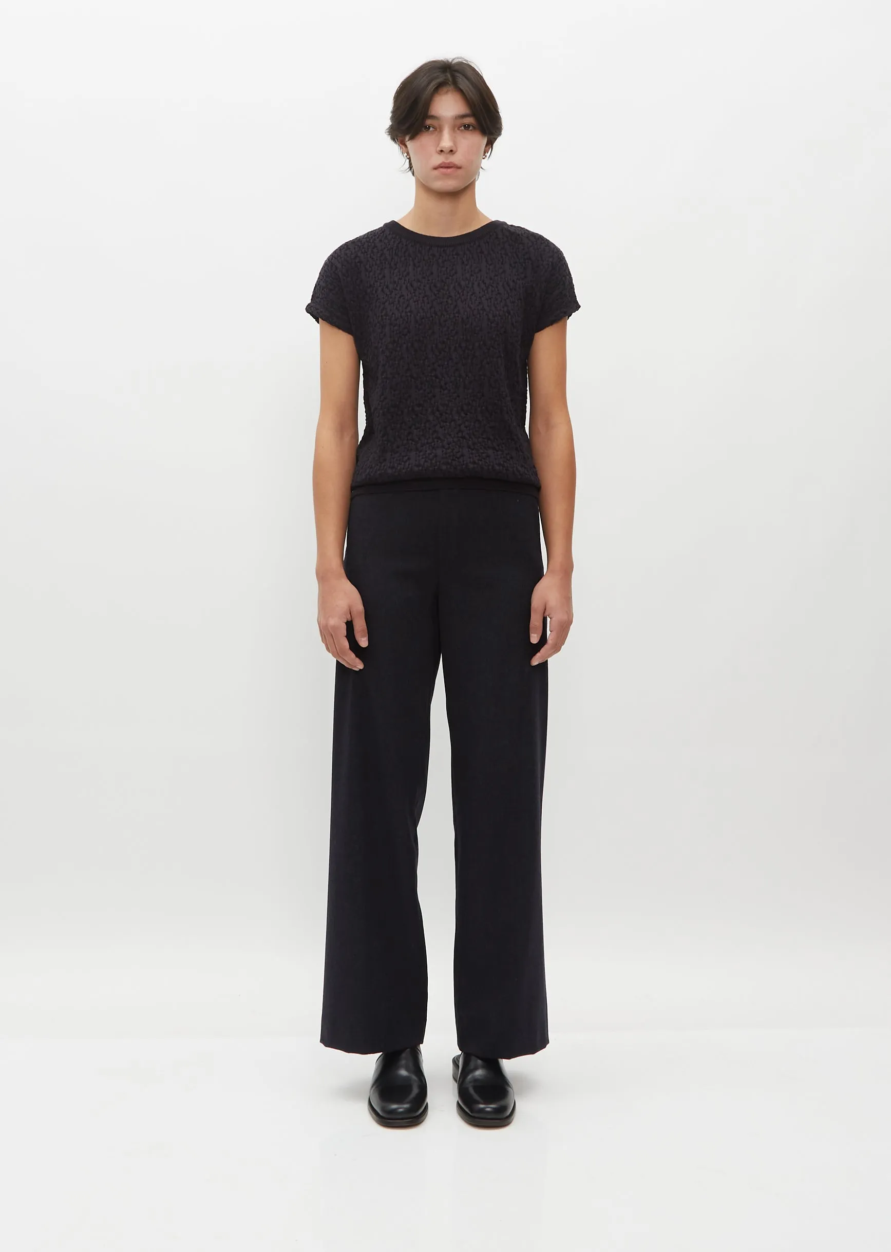 Gravity Wool & Cotton Knit Top