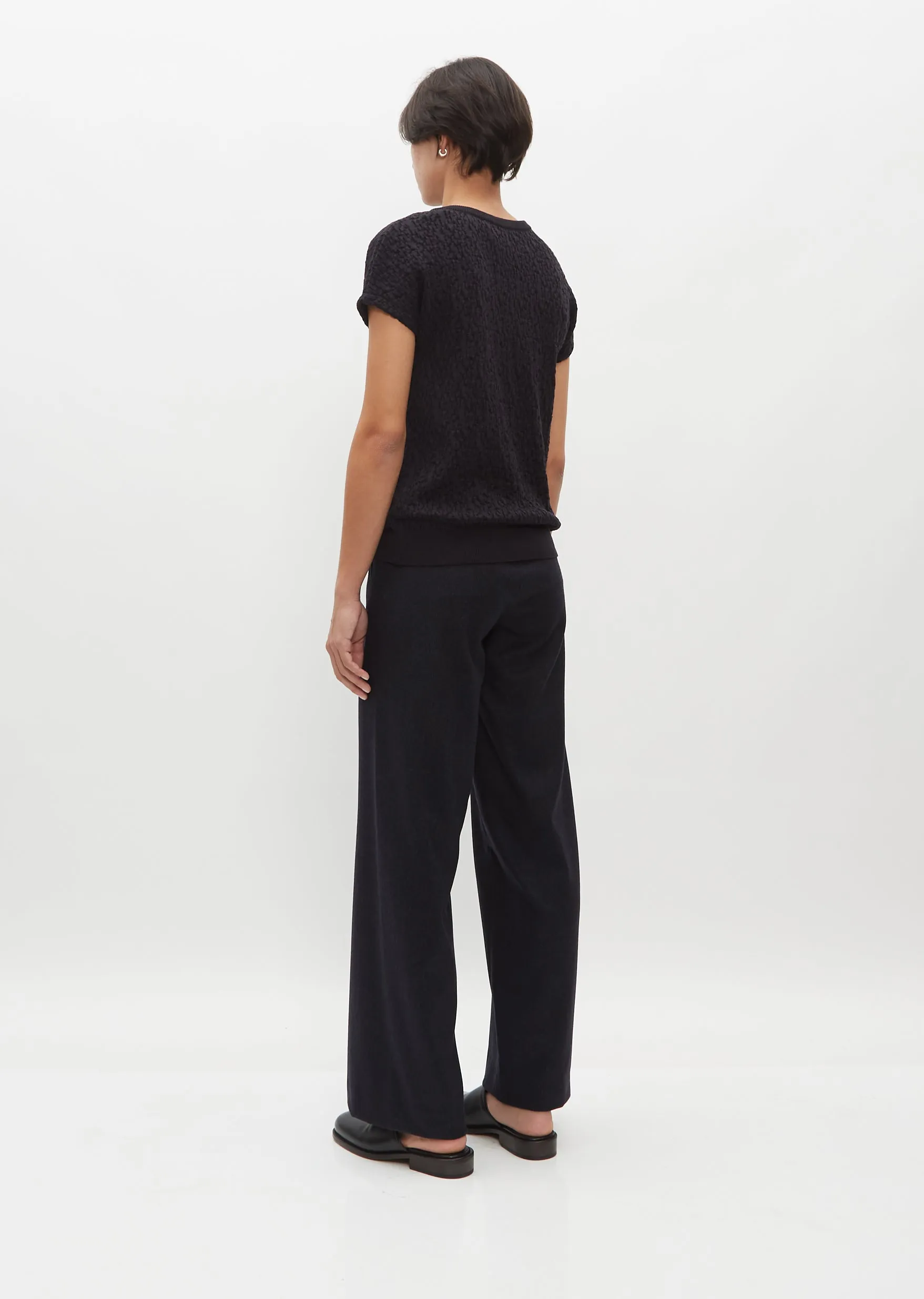 Gravity Wool & Cotton Knit Top