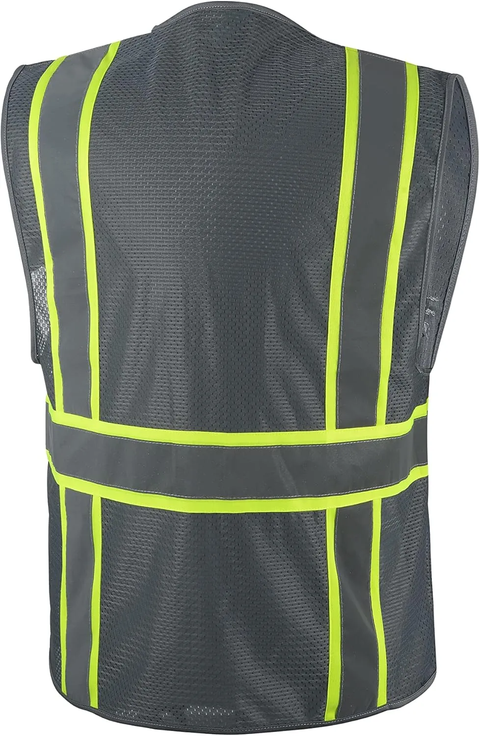 Grey Two Tones Safety Vest,With Multi-Pocket Tool