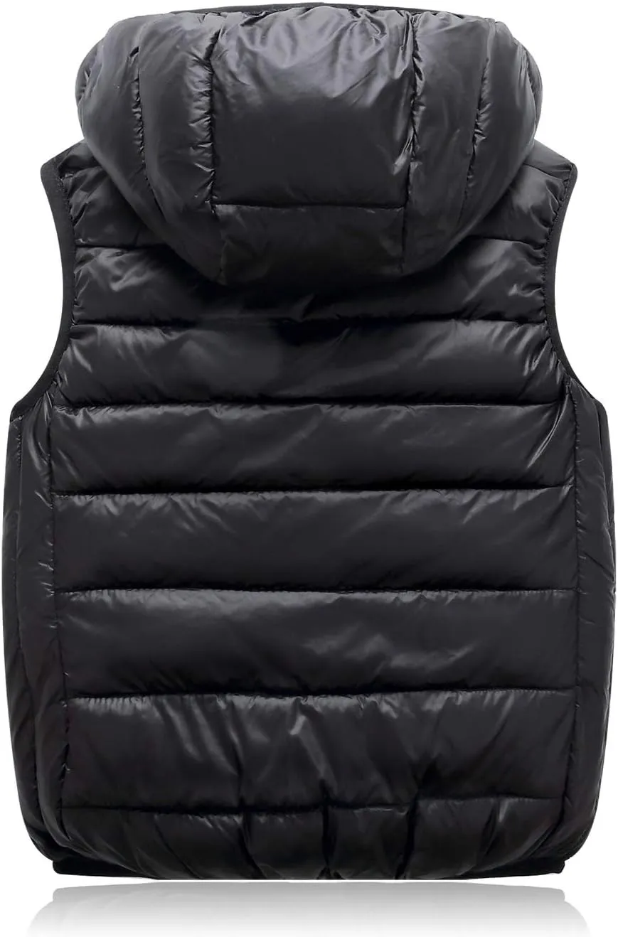 Happy Cherry Toddler Baby Girls&Boys Zipper Jacket Sleeveless Warm Vest Lightweight Coat