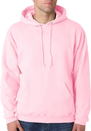 Jerzees 8 oz. NuBlend 50/50 Pullover Hood, Classic Pink - Large