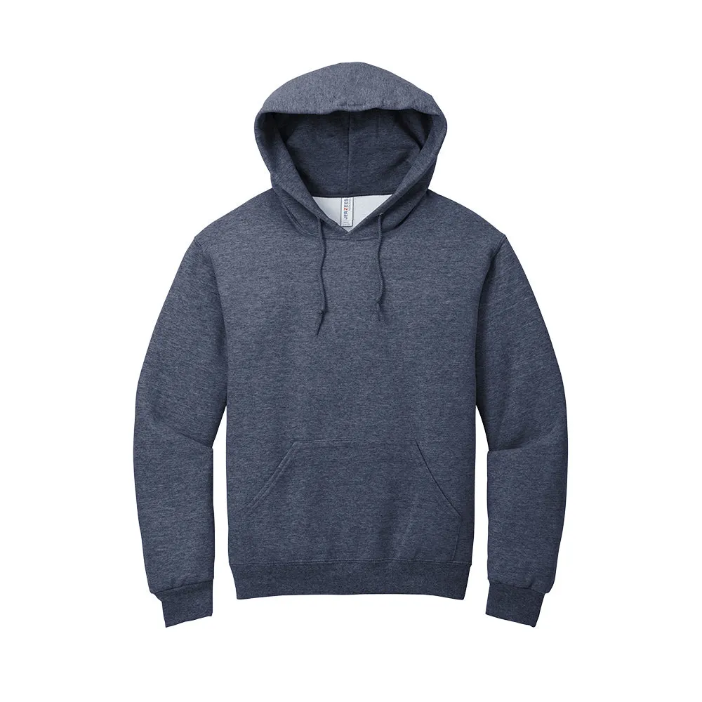 Jerzees® - NuBlend® Pullover Hooded Sweatshirt - Vintage Heather Navy