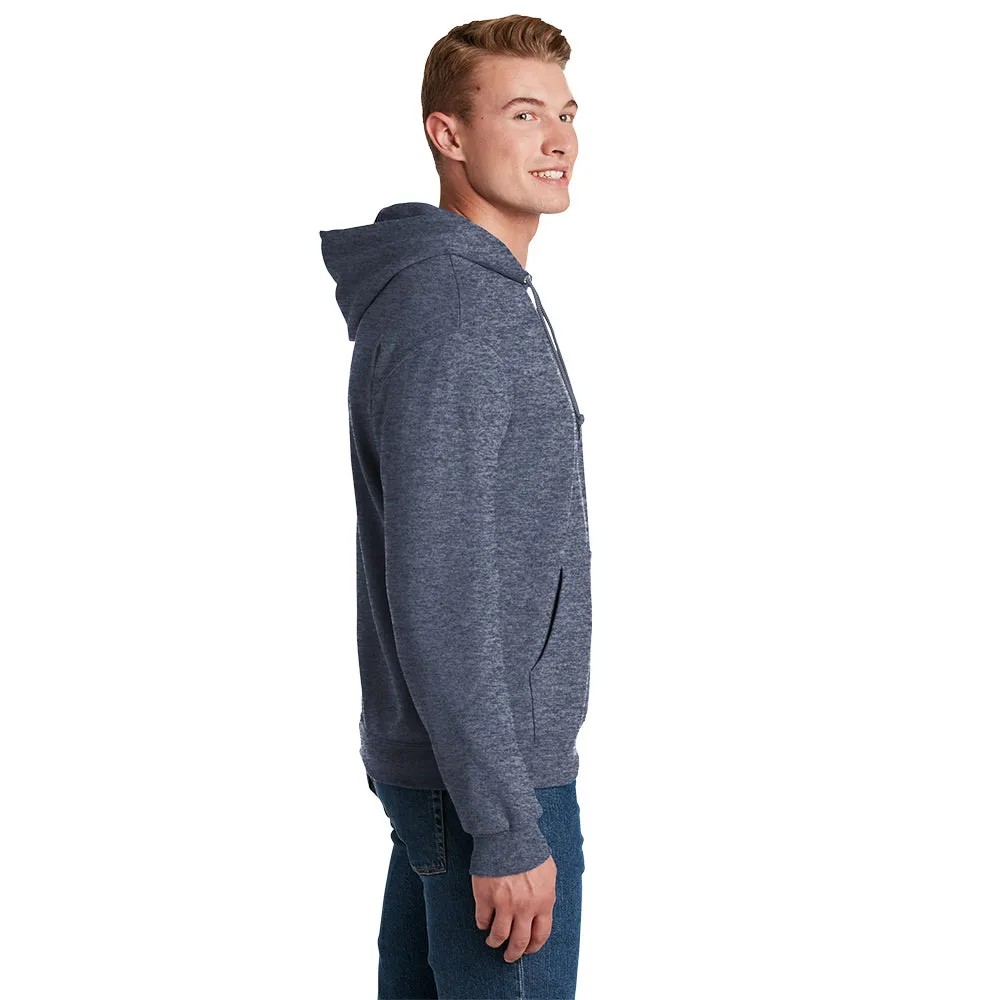Jerzees® - NuBlend® Pullover Hooded Sweatshirt - Vintage Heather Navy