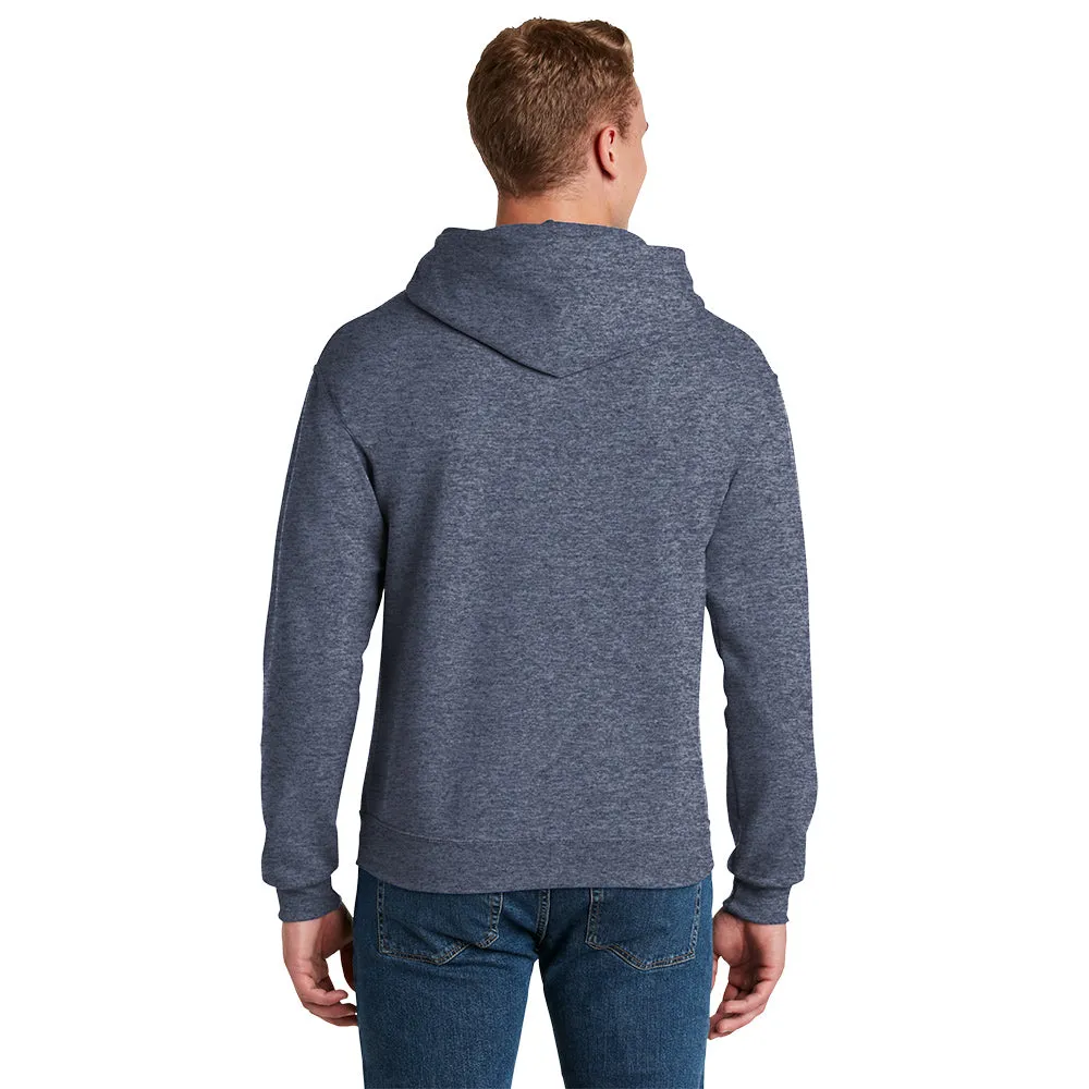 Jerzees® - NuBlend® Pullover Hooded Sweatshirt - Vintage Heather Navy