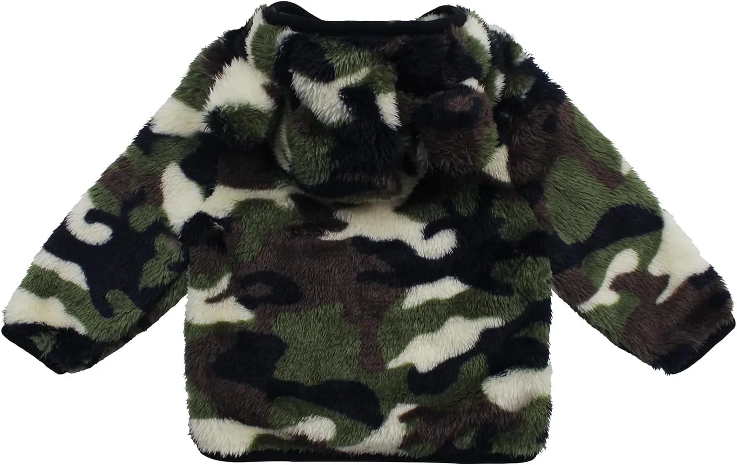 JESKIDS Toddler Girls Boys Fleece Hoody Jacket Zip Up Teddy Coat Warm Winter Outwear
