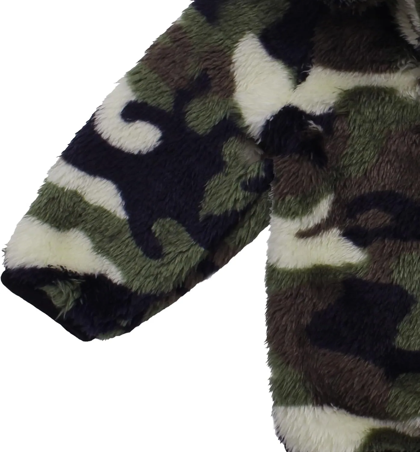 JESKIDS Toddler Girls Boys Fleece Hoody Jacket Zip Up Teddy Coat Warm Winter Outwear