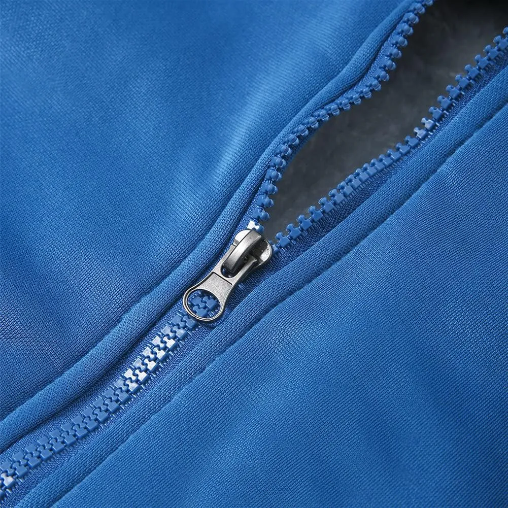 JiangWu Womens Fashion Horn Button Fleece Thicken Coat with Hood Winter Warm Jacket