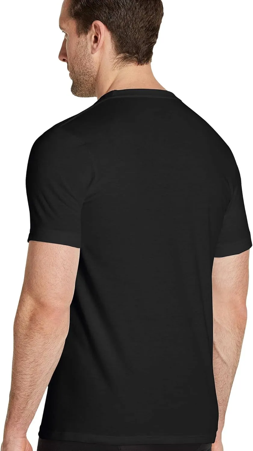Jockey Men's Undershirt Big Man Classic Crew Neck Undershirt - 2 Pack