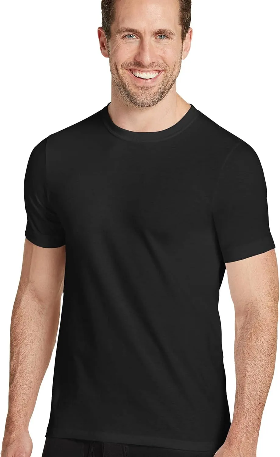 Jockey Men's Undershirt Big Man Classic Crew Neck Undershirt - 2 Pack