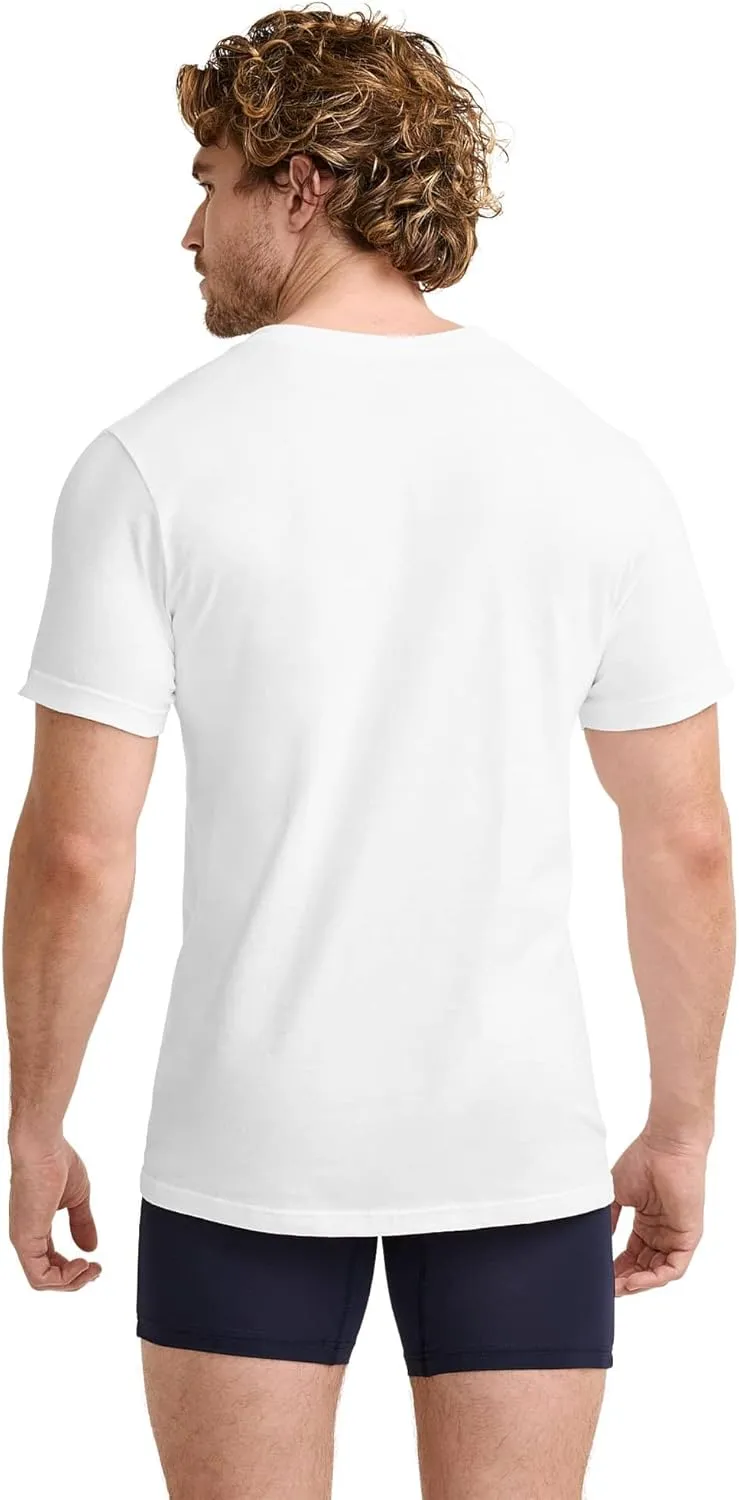 Jockey Men's Undershirt Big Man Classic V-Neck Undershirt - 2 Pack