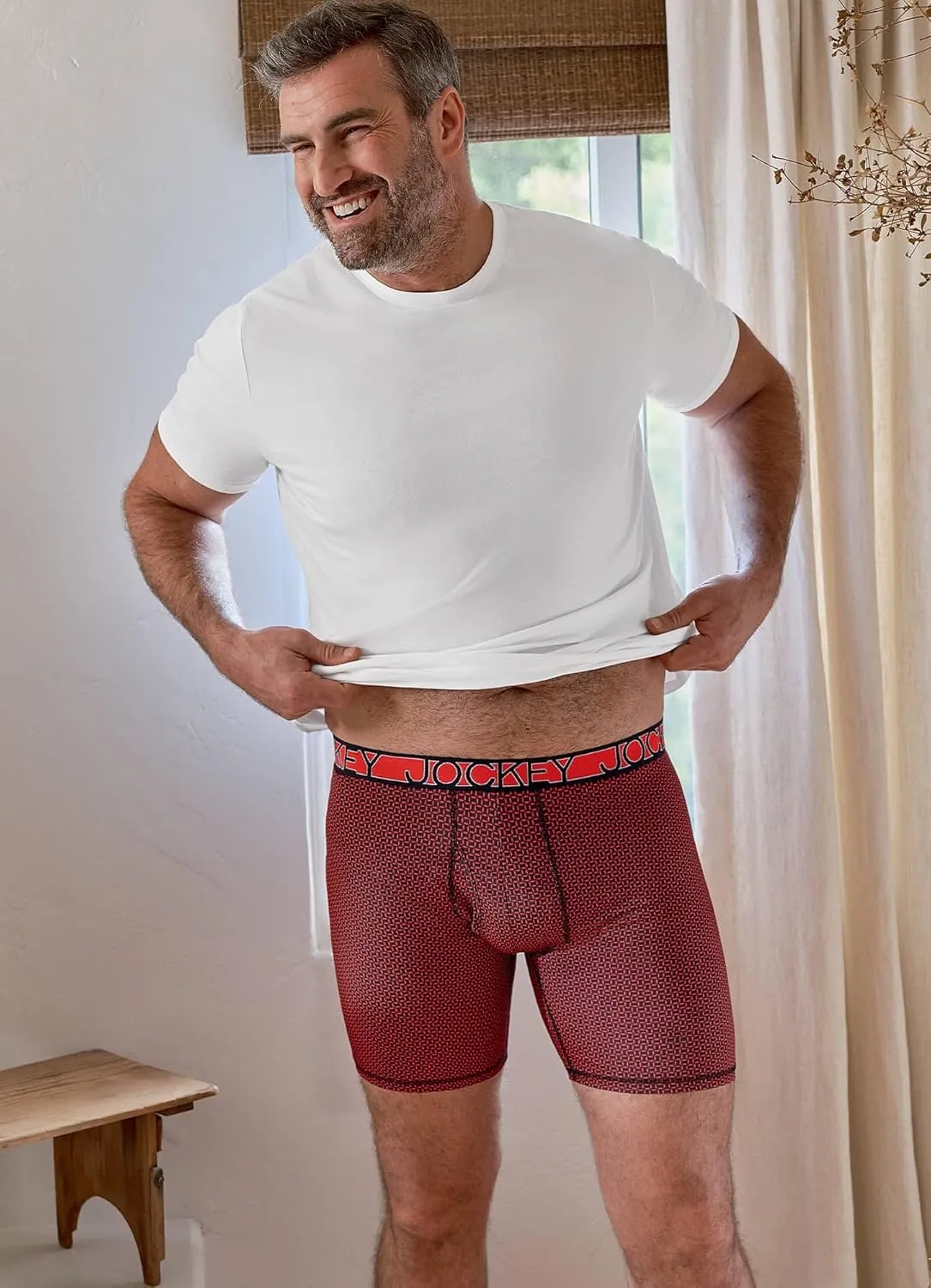 Jockey Men's Undershirt Big Man Classic V-Neck Undershirt - 2 Pack