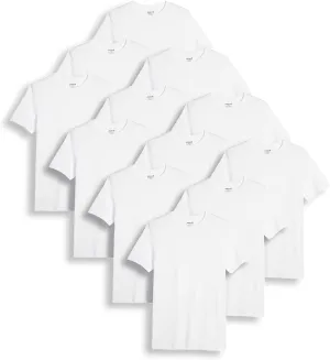 Jockey Men's Undershirt Classic Crew Neck Undershirt - 12 Pack