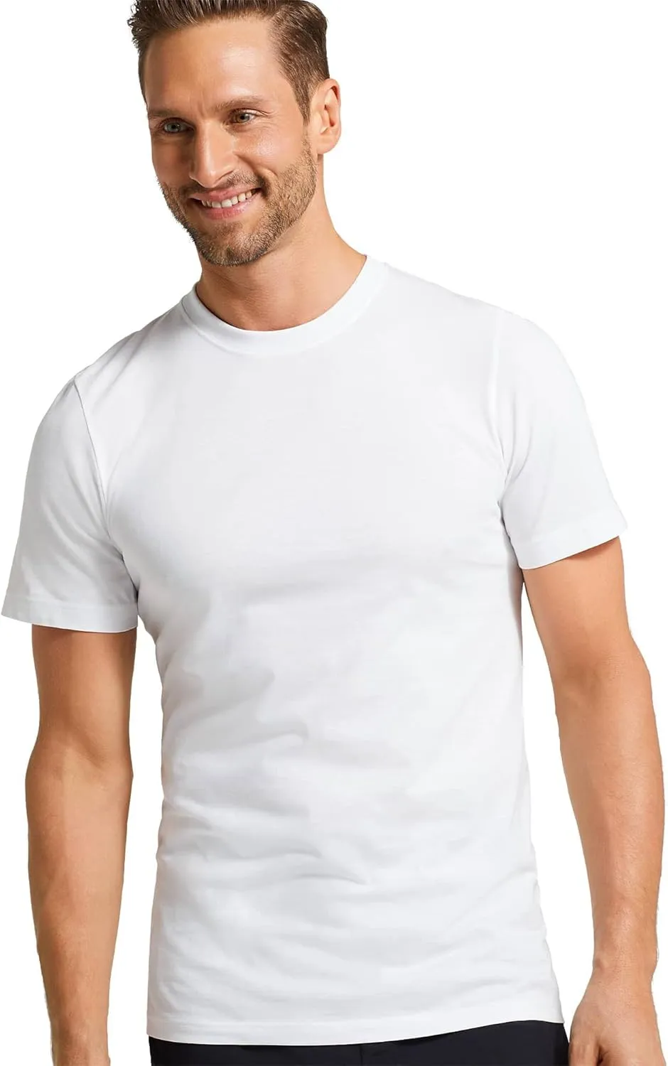 Jockey Men's Undershirt Tall Man Classic Crew Neck Undershirt - 2 Pack