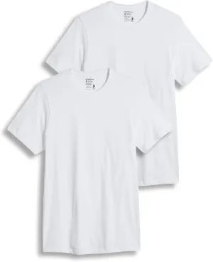 Jockey Men's Undershirt Tall Man Classic Crew Neck Undershirt - 2 Pack