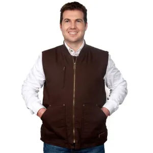Just Country Mens Diamantina Vest Choc