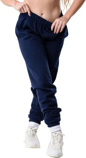 Kamo Fitness CozyTec High-Waisted Sweatpants for Women Baggy: Comfy Lounge Pants with Pockets Crafted from Soft Thick Fleece
