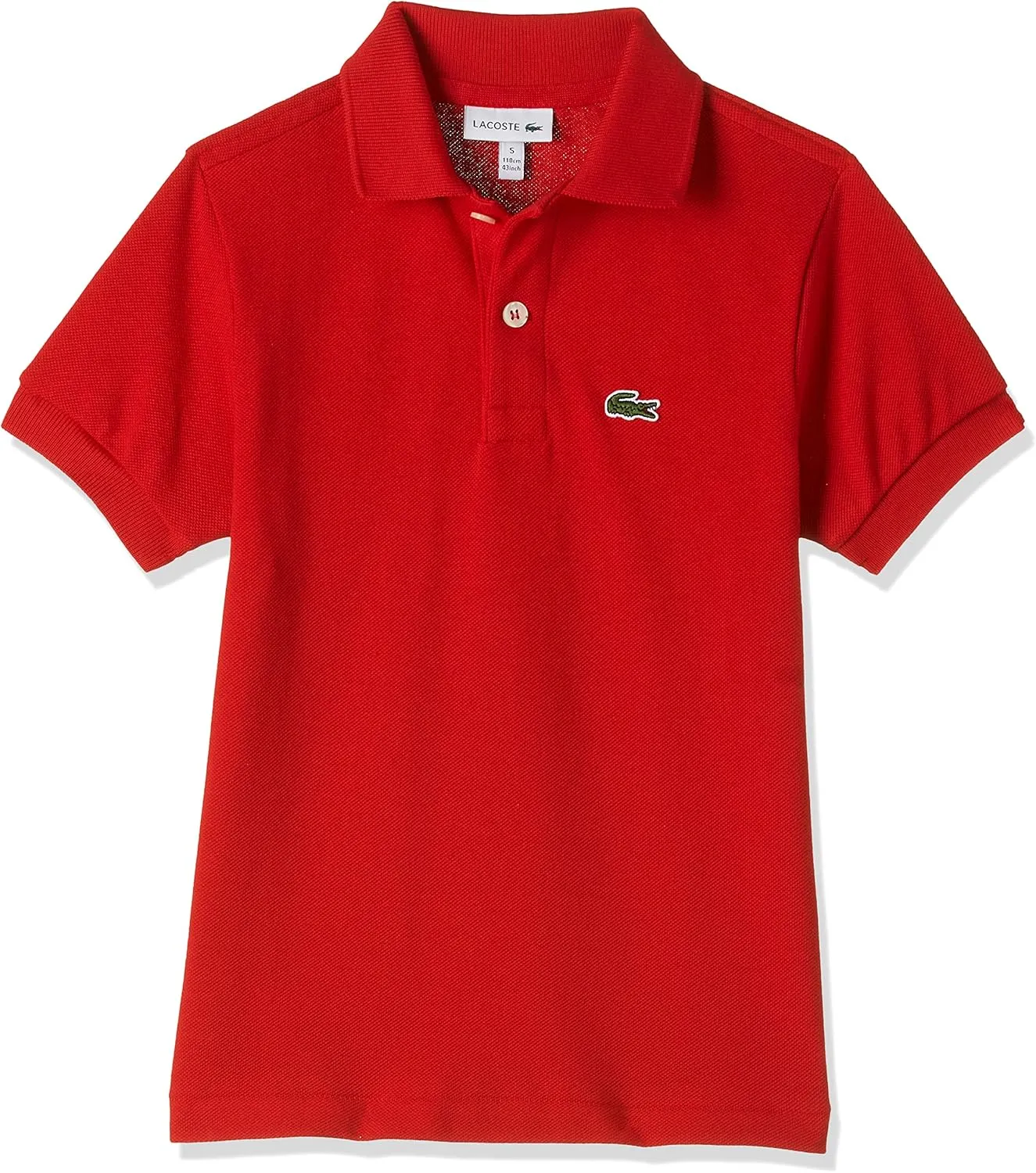 Lacoste Boys' Boy (l1812) Short Sleeve Classic Pique Polo