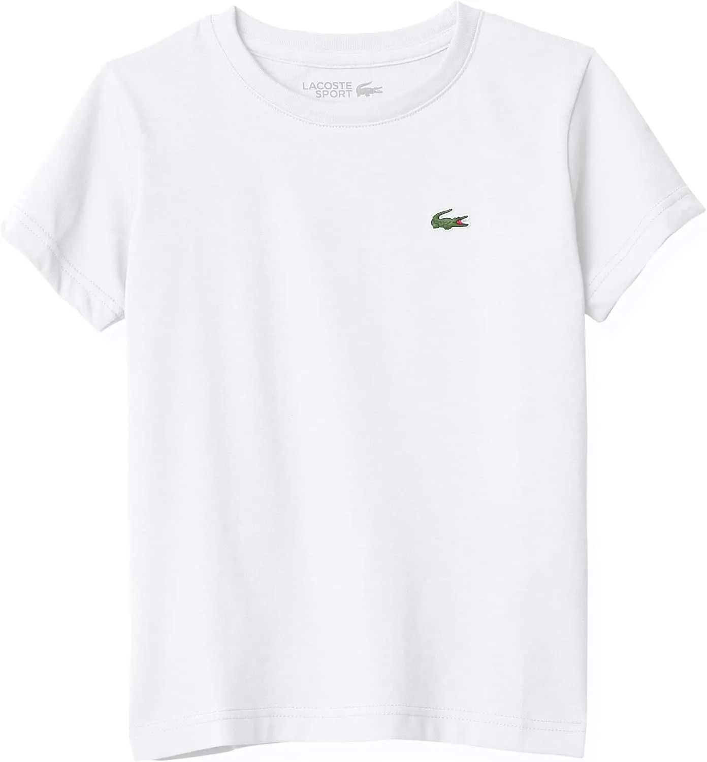 Lacoste Boys' Sport Short Sleeve Crewneck Ultra Dry Classic T-Shirt
