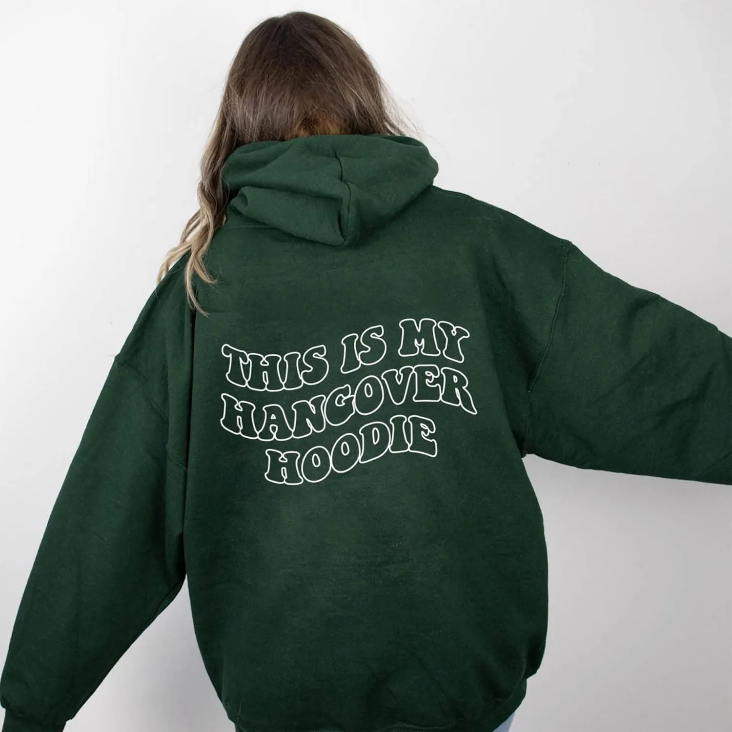 LASFOUR Have A Good Day Hoodies With Sayings On Back for Teen Girls, Trendy Sweatshirts for Teen Girls, Preppy Sweatshirts