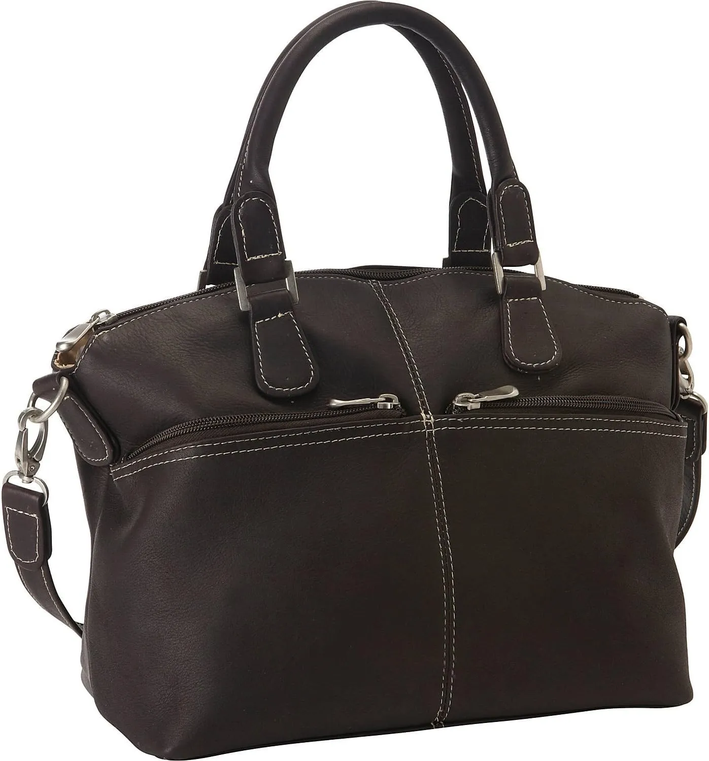 Le Donne Classic Satchel Bag - Colombian Vaquetta Cowhide Leather Womens Bag