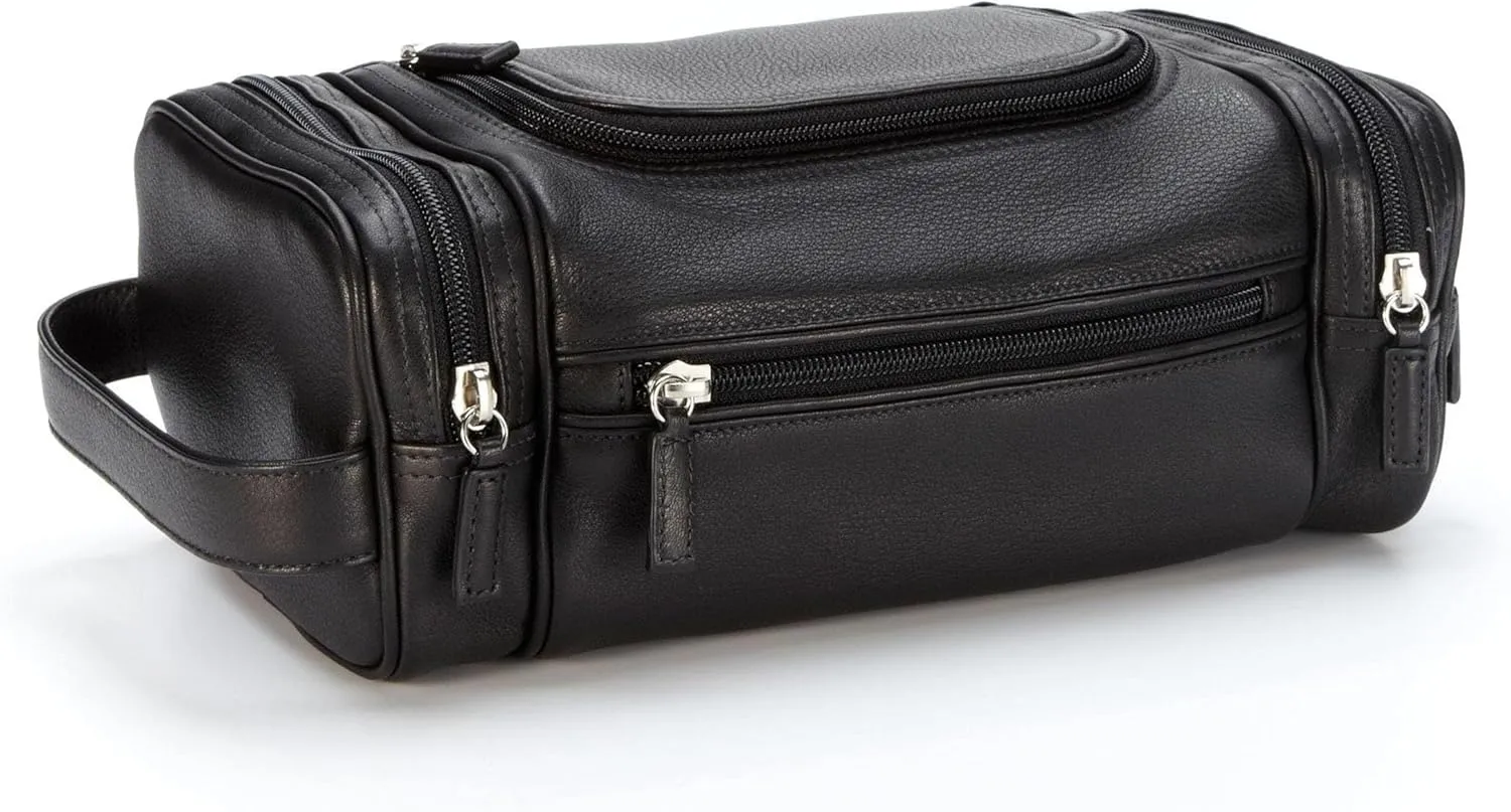 Leatherology Multi Pocket Toiletry Bag