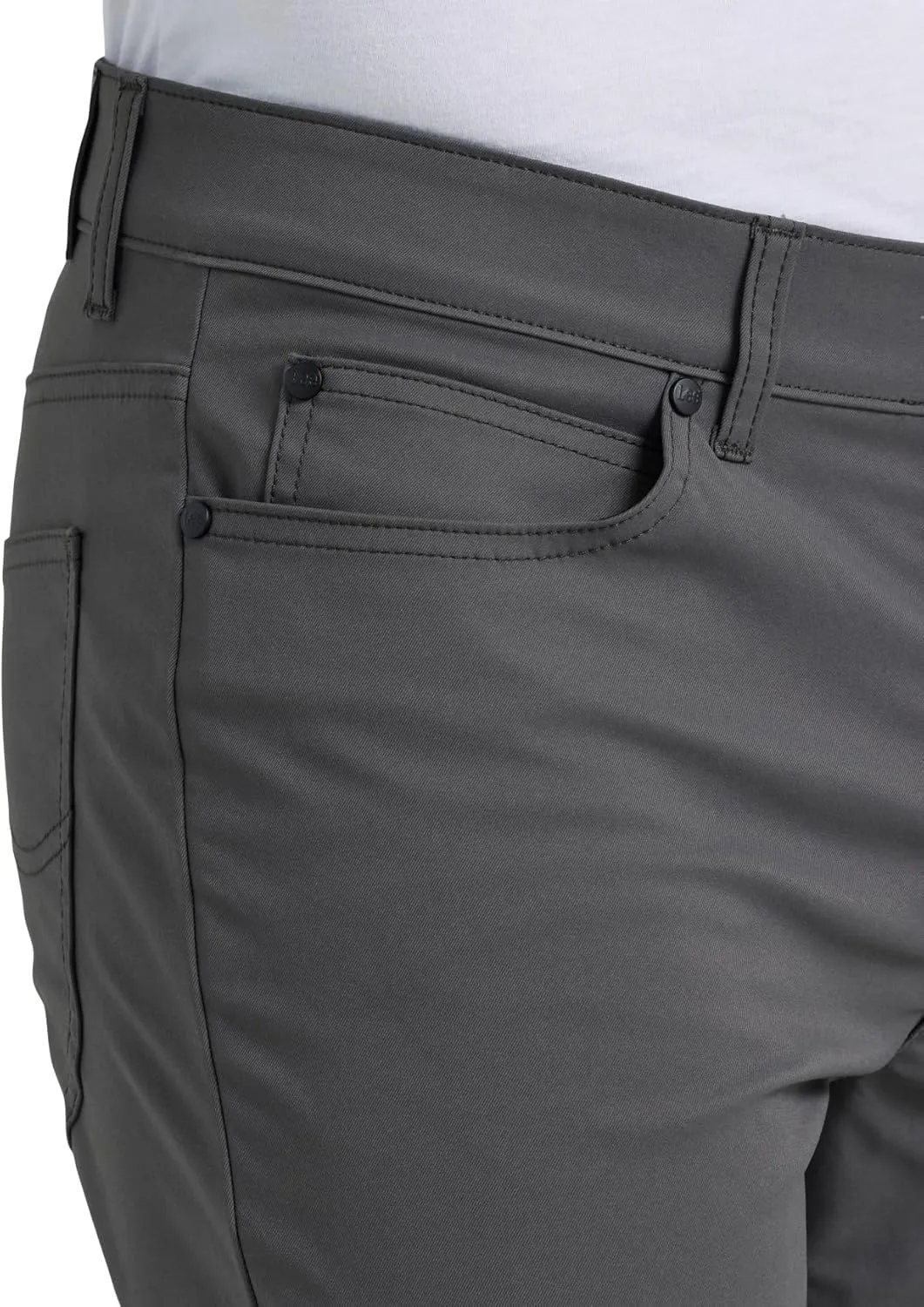 Lee Men's Extreme Motion Performance 5 Pocket Regular Straight Pant