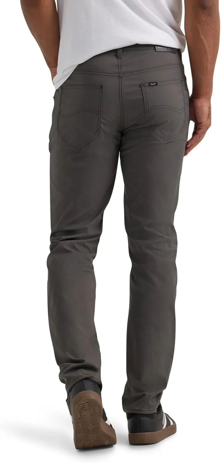 Lee Men's Extreme Motion Performance 5 Pocket Regular Straight Pant