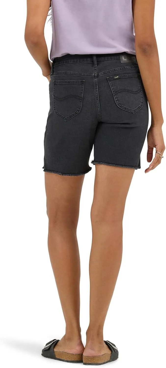 Lee Women's Legendary 7" Side Slit Denim Short