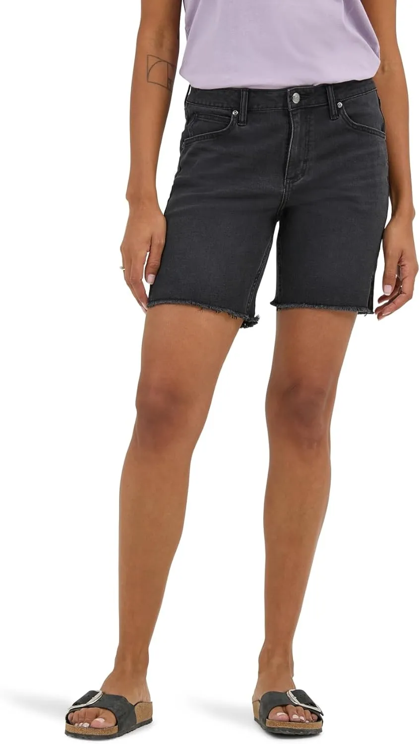 Lee Women's Legendary 7" Side Slit Denim Short
