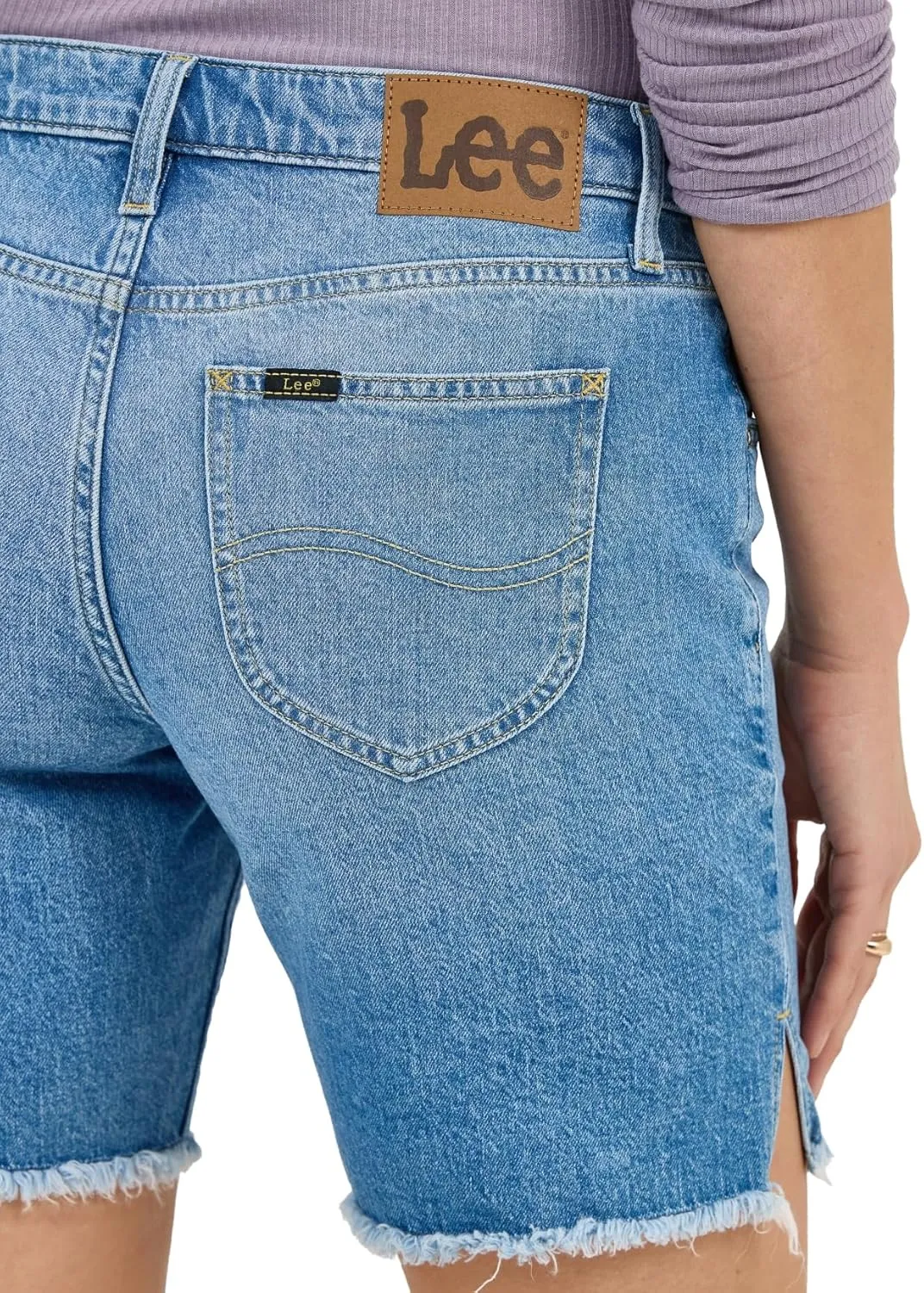 Lee Women's Legendary 7" Side Slit Denim Short