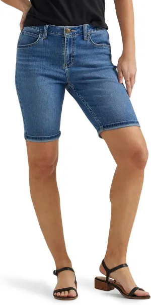 Lee Women's Legendary Rolled Denim Bermuda Short